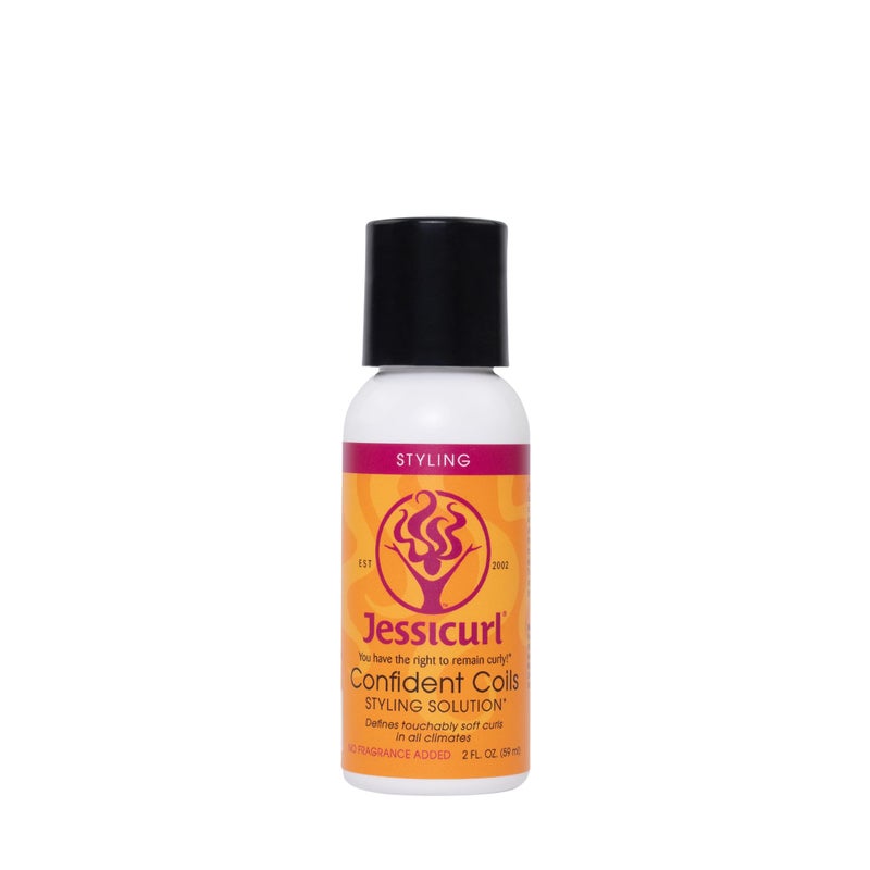 Jessicurl, Confident Coils Styling Solution, No Fragrance Added, 2 Fl oz. Curl Cream for Humidity Control and Frizz Control, Curly Hair Products, Styling Cream - Image 1